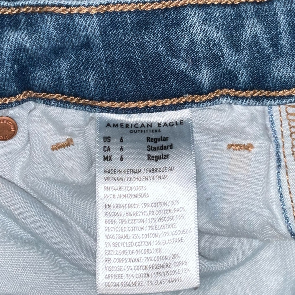 American Eagle Outfitters Indigo Denim Pants - Picture 4 of 5